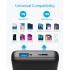 Anker PowerCore 20K Portable Fast Charger Power Bank 20,000mAh & USB-C & USB-A Output - Black